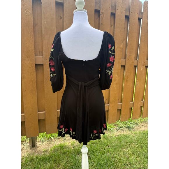 Mi Ami Boho Empire Waist Dress Size Medium - Picture 4 of 7